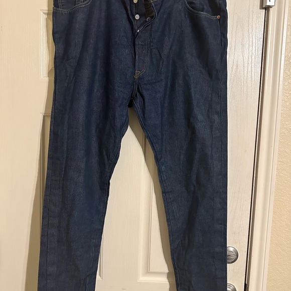 Levi's Dark Blue 501 Jeans